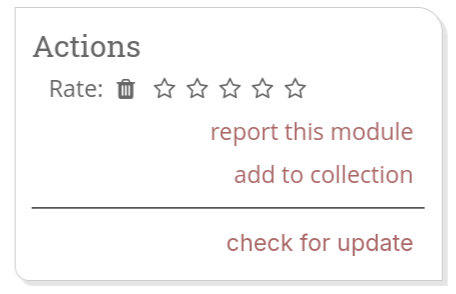 Update action
